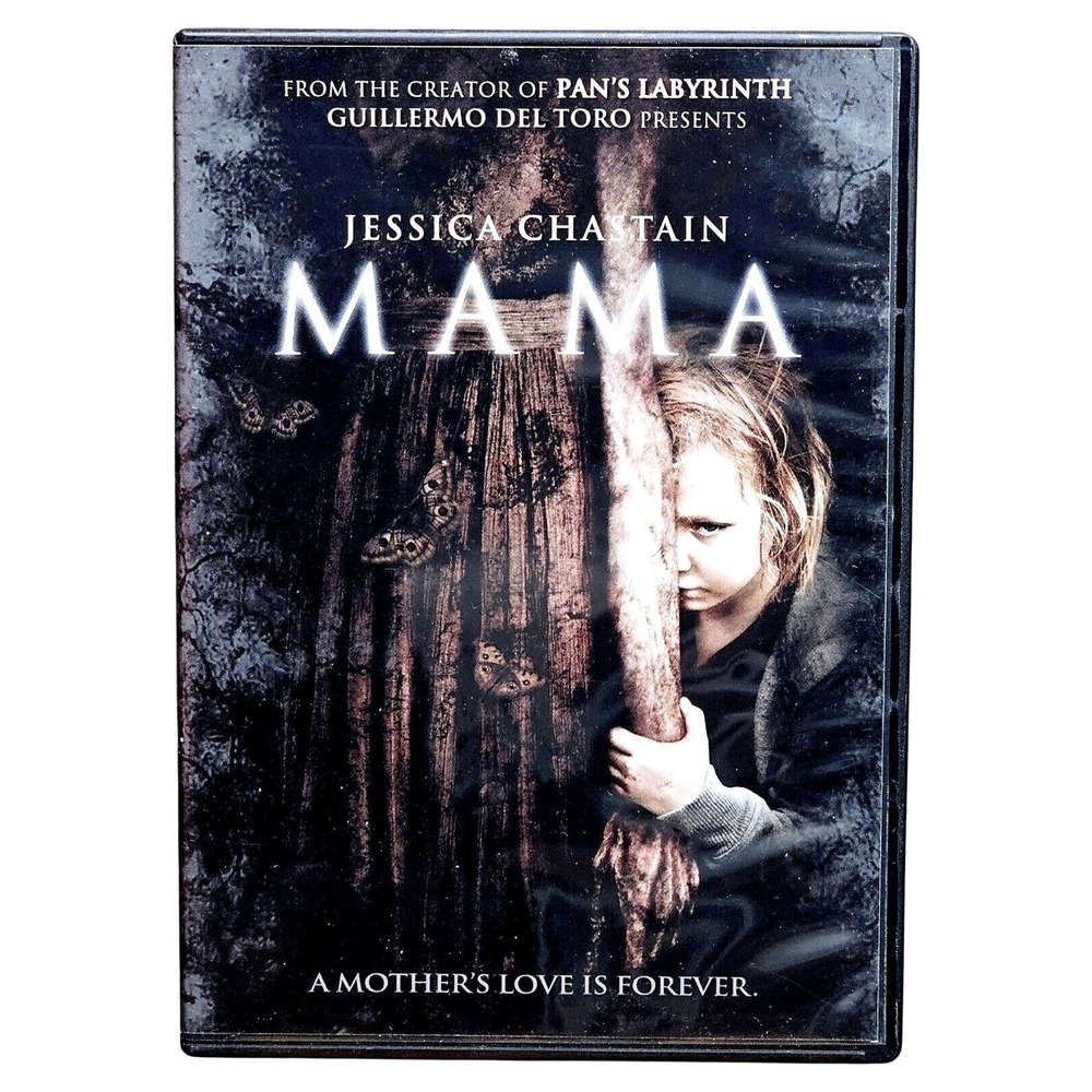 Mama DVD 2013 Jessica Chastain Guillermo Del Toro Horror Thriller Movie Film